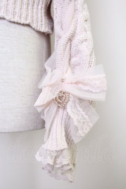 画像5: LIZ LISA / TwinBearsニットトップス  ピンク T-25-11-21-011-LO-TO-SA-ZT