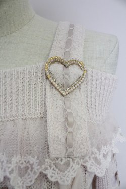 画像3: LIZ LISA / ハートバックルフリルオフショルニット  ピンク T-25-11-21-013-LO-TO-SA-ZT