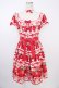画像1: Angelic Pretty / Melty Berry Princessワンピース  赤 T-25-11-21-019-AP-OP-SA-ZT (1)