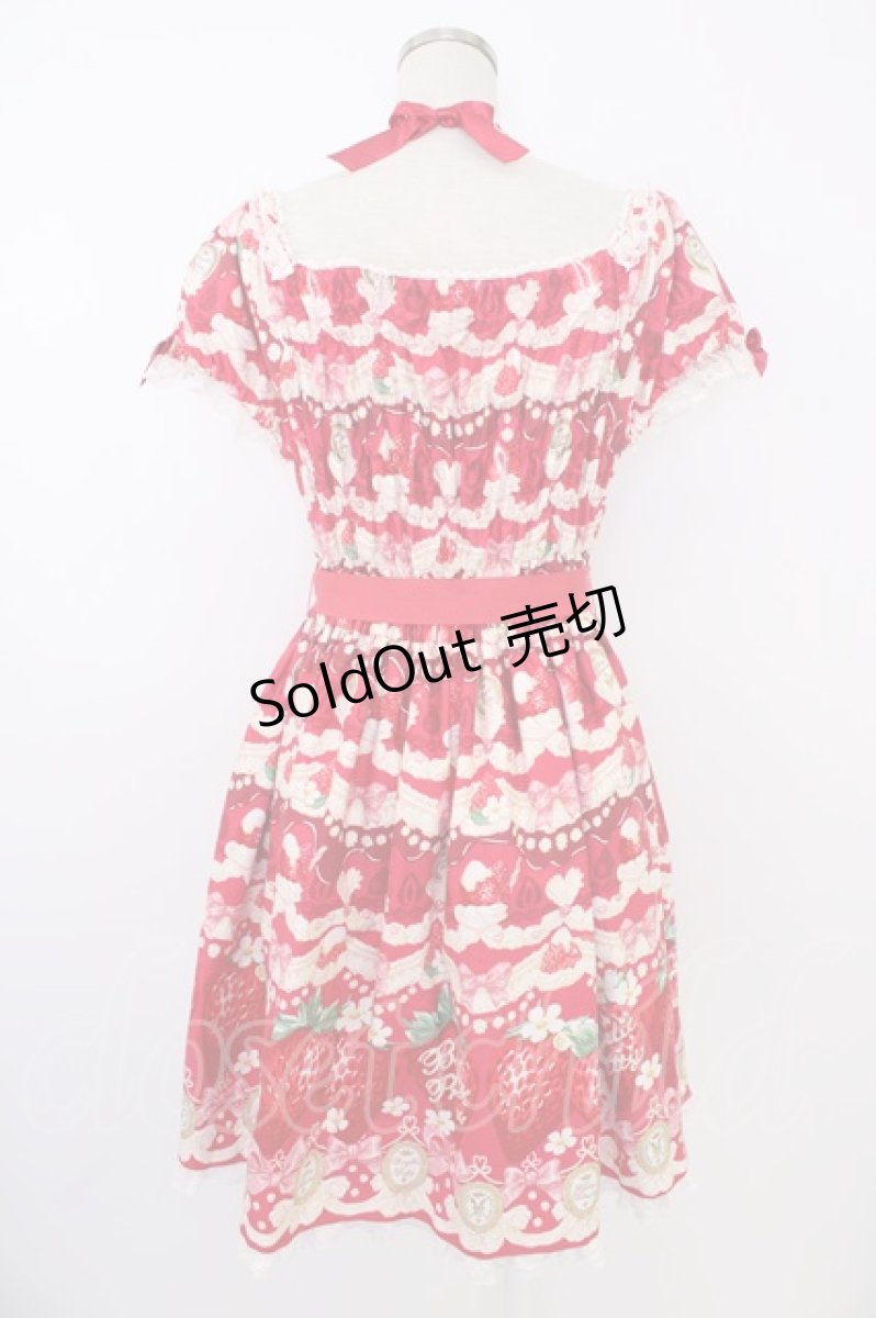 画像2: Angelic Pretty / Melty Berry Princessワンピース  赤 T-25-11-21-019-AP-OP-SA-ZI (2)