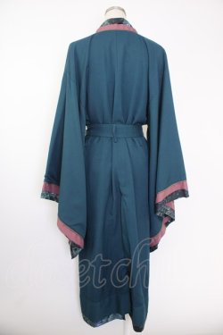 画像2: Ozz oneste / ONESTE×なむあみだ仏っ!-蓮台 UTENA-着物風ロングカーディガン  グリーン T-25-11-21-023-OO-TO-SA-ZT