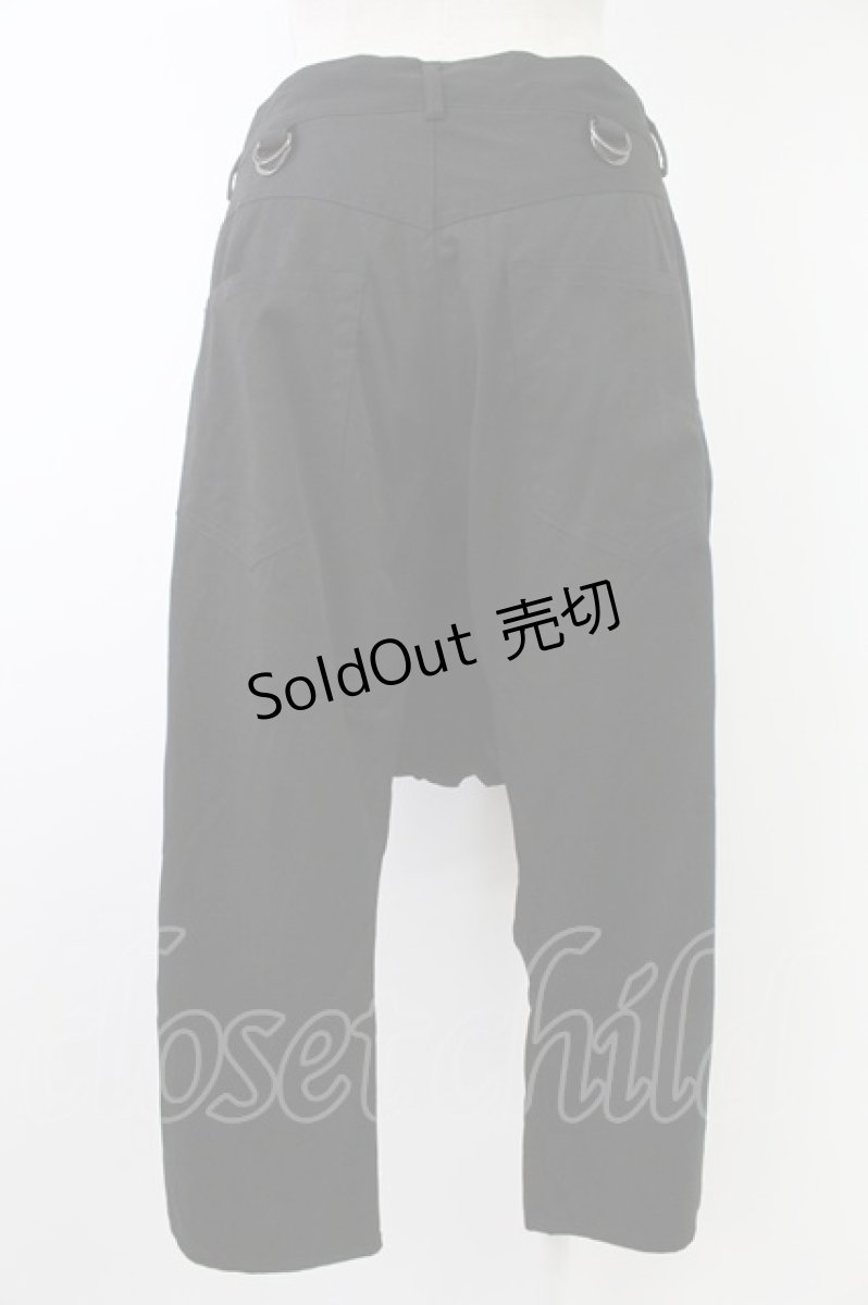 画像2: BPN FOR MEN / サイドポーチ付きパンツ M 黒 T-25-11-23-036-GO-PA-SA-ZI (2)