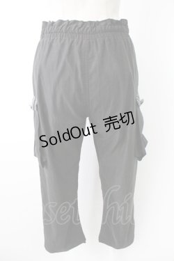 画像2: PUTUMAYO / サイドポケットパンツ  黒Ｘ青 T-25-11-23-037-PT-PA-SA-ZI