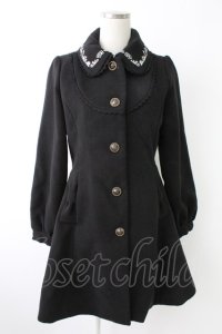 axes femme POETIQUE / 不思議の国のアリスコート  黒Ｘ白 T-25-11-23-040-AX-CO-SA-ZI