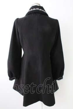 画像2: axes femme POETIQUE / 不思議の国のアリスコート  黒Ｘ白 T-25-11-23-040-AX-CO-SA-ZT