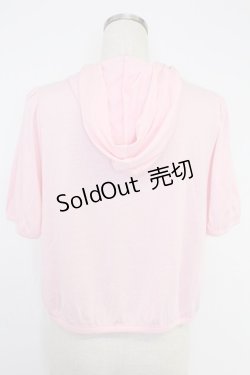 画像2: 【SALE】ALGONQUINS / ギンガムフリルカットカーディガン  ピンクＸグレー T-25-11-23-005-AL-TO-SA-ZT194