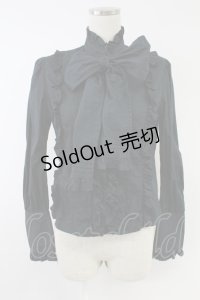 ALICE and the PIRATES / プリンス・コンラッドブラウス  黒 T-25-11-23-015-PA-BL-SA-ZI