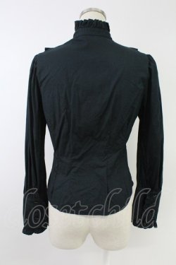 画像2: ALICE and the PIRATES / プリンス・コンラッドブラウス  黒 T-25-11-23-015-PA-BL-SA-ZT