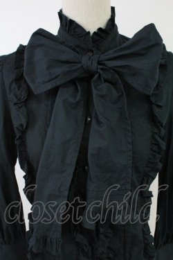 画像3: ALICE and the PIRATES / プリンス・コンラッドブラウス  黒 T-25-11-23-015-PA-BL-SA-ZT