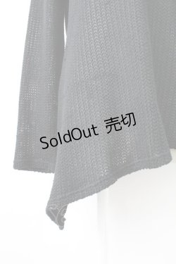 画像3: PUTUMAYO / メッシュニットトップス  黒 T-25-11-23-017-PT-TO-SA-ZT