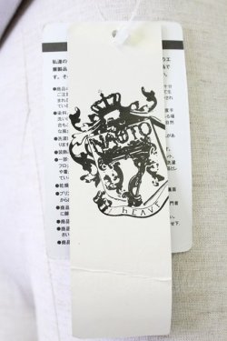 画像3: NAOTO SEVEN / ドクロ柄ベアトップス  グレーＸ黒 T-25-11-23-002-HN-TO-SA-ZT