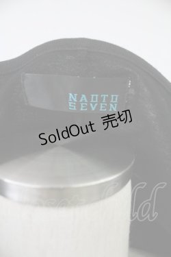 画像4: NAOTO SEVEN / 総柄ロングカーディガン  黒Ｘグレー T-25-11-23-020-HN-TO-SA-ZT