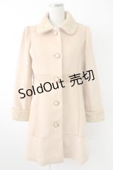 axes femme / レース使いコート  ベージュ T-25-11-23-025-AX-CO-SA-ZI