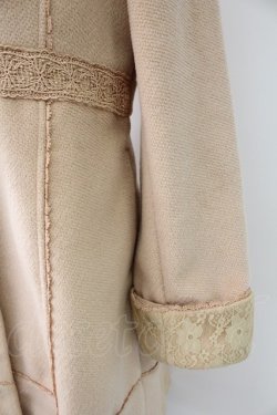 画像3: axes femme / レース使いコート  ベージュ T-25-11-23-025-AX-CO-SA-ZT