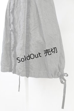 画像3: ALGONQUINS / 袖レース切替ワンピース  グレーＸ黒 T-25-11-23-028-AL-OP-SA-ZT