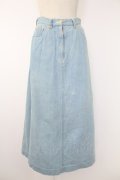 INGEBORG / デニムスカート  ライトブルー T-25-11-28-028-LO-SK-SA-ZI