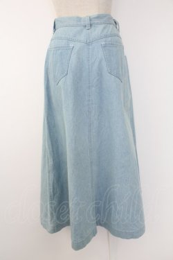 画像2: INGEBORG / デニムスカート  ライトブルー T-25-11-28-028-LO-SK-SA-ZI
