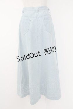 画像2: INGEBORG / デニムスカート  ライトブルー T-25-11-28-028-LO-SK-SA-ZI