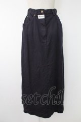 INGEBORG / ロゴワッペンスカート  ネイビー T-25-11-28-029-LO-SK-SA-ZI