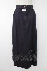 INGEBORG / ロゴワッペンスカート  ネイビー T-25-11-28-029-LO-SK-SA-ZI