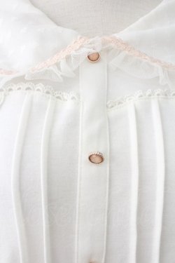 画像3: LIZ LISA / チュールスリーブセーラートップス  白Ｘピンク T-25-11-28-001-LO-TO-SA-ZI