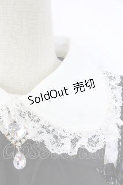 画像3: Secret Honey / サイド編み下げチェック長袖ワンピース  黒Ｘ白 T-25-11-28-015-CA-OP-SA-ZT