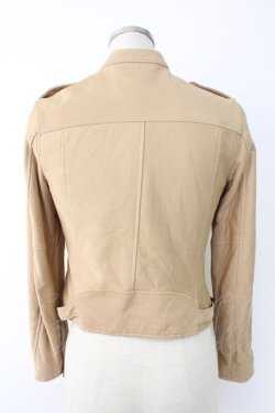 画像2: Jane Marple Dans Le Salon / チノライダースジャケット M ベージュ T-25-11-28-017-JM-JA-SA-ZT