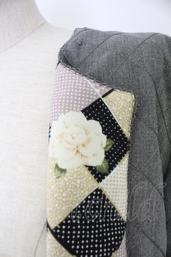 画像6: INGEBORG / カメリアひし形裏地ジャケット  グレー T-25-11-28-018-LO-JA-SA-ZI