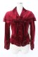 画像1: Jane Marple / ロイヤル別珍ケープ付きジャケット M ボルドー T-25-11-28-019-JM-JA-SA-ZT (1)