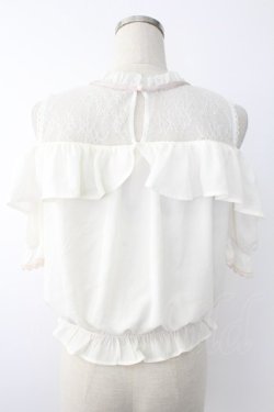 画像2: LIZ LISA / 肩あきブラウス  アイボリー T-25-11-28-002-LO-BL-SA-ZI