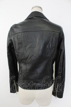 画像2: Jane Marple Dans Le Salon / フェイクレザーライダース M ブラック T-25-11-28-021-JM-JA-SA-ZT