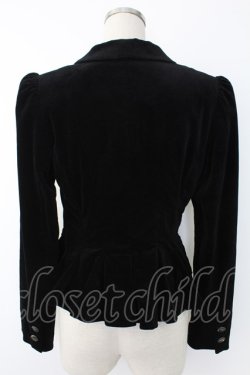 画像2: Jane Marple / 別珍ジャケット M ブラック T-25-11-28-022-JM-JA-SA-ZT