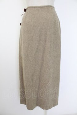 画像2: INGEBORG / サイド2連ベルトスカート  グレー T-25-11-28-024-LO-SK-SA-ZI