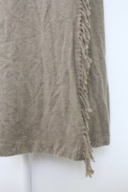 画像4: INGEBORG / サイド2連ベルトスカート  グレー T-25-11-28-024-LO-SK-SA-ZI