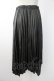 画像2: axes femme / フェイクレザーイレヘムスカート M ブラック T-25-12-03-040-AX-SK-SA-ZT (2)