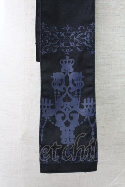 画像2: PUTUMAYO / シャンデリアプリントネクタイ　  黒Ｘパープル T-25-12-03-050-PT-ZA-SA-ZT
