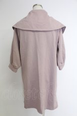 画像2: axes femme / ハーフジップカットワンピース  ピンク T-25-12-03-028-AX-TO-SA-ZI (2)