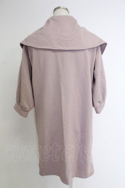 画像2: axes femme / ハーフジップカットワンピース  ピンク T-25-12-03-028-AX-TO-SA-ZT