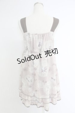 画像2: axes femme / メルヘン柄チュニック  ピンクベージュ T-25-12-03-029-AX-TO-SA-ZI