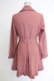 画像2: axes femme / 薔薇ボタントレンチコート  ピンク T-25-12-03-030-AX-CO-SA-ZT (2)
