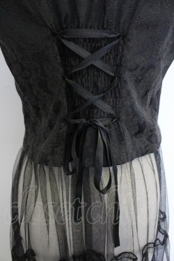 画像3: axes femme / 20th/ジャカードベスト  クロ T-25-12-03-032-AX-JA-SA-ZT