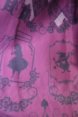 画像3: axes femme POETIQUE / Disney ドリームパネル柄スカート  濃ピンクＸブラウン T-25-12-03-036-AX-SK-SA-ZT