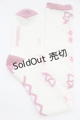 Chalmiere / フローラパールオーバーニー  ピンク T-25-12-04-006-LO-ZA-SA-ZT