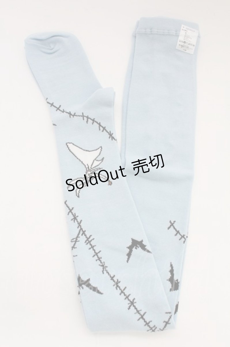 画像1: axes femme POETIQUE / ナイトメアー/タイツ  サックス T-25-12-04-009-AX-ZA-SA-ZT434 (1)