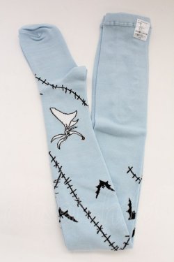 画像1: axes femme POETIQUE / ナイトメアー/タイツ  サックス T-25-12-04-009-AX-ZA-SA-ZT