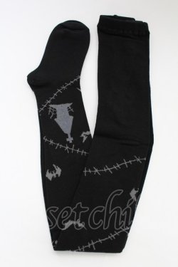 画像1: axes femme POETIQUE / ナイトメアー/タイツ  ブラック T-25-12-04-011-AX-ZA-SA-ZT