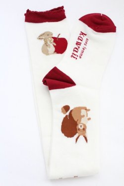 画像2: axes femme kawaii / 森のケーキ屋さんオーバーニー  キナリ T-25-12-04-012-AX-ZA-SA-ZT