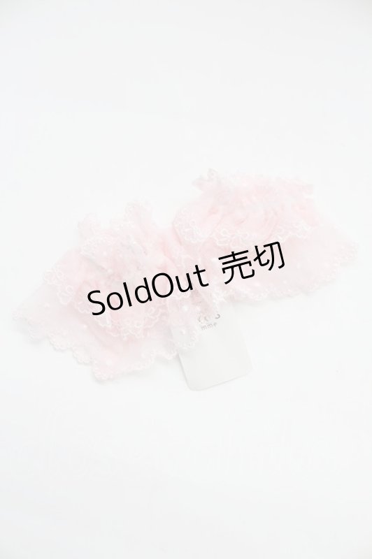 画像2: axes femme Kawaii / ファンシーリボンお袖留め  ピンク T-25-12-04-016-AX-ZA-SA-ZT437-F007 (2)