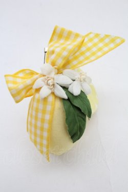 画像1: PINK HOUSE / ハニーレモンコサージュ  イエロー T-25-12-04-018-LO-AC-SA-ZT