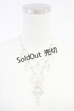 画像1: axes femme POETIQUE / アラビアンネックレス  ブルー T-25-12-04-021-AX-AC-SA-ZT